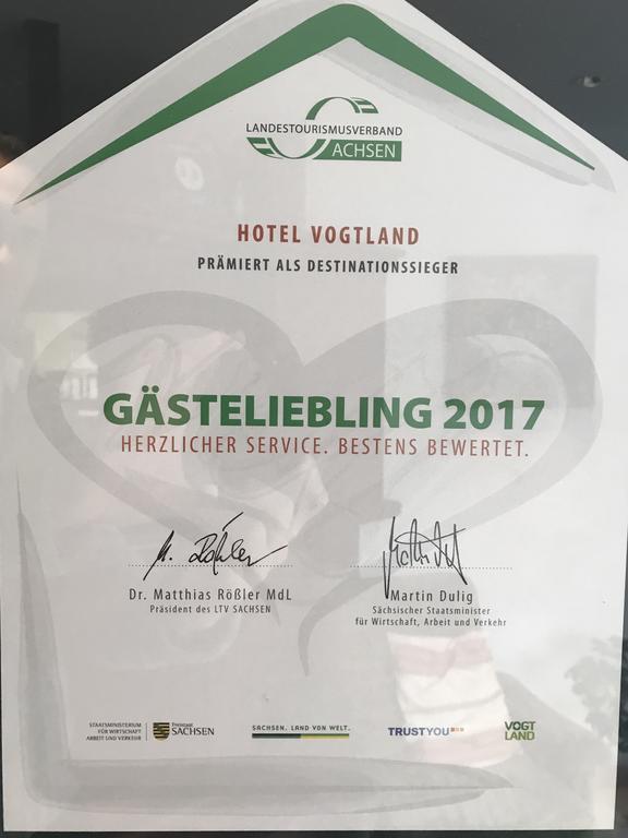 Hotel Vogtland Bad Elster Ngoại thất bức ảnh